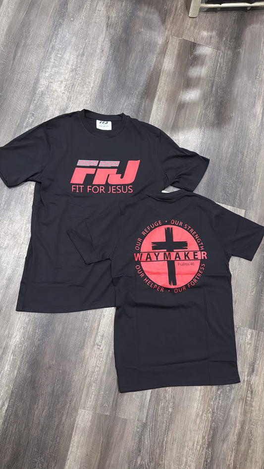 PSALM 46 | BLACK TRAINING TEES