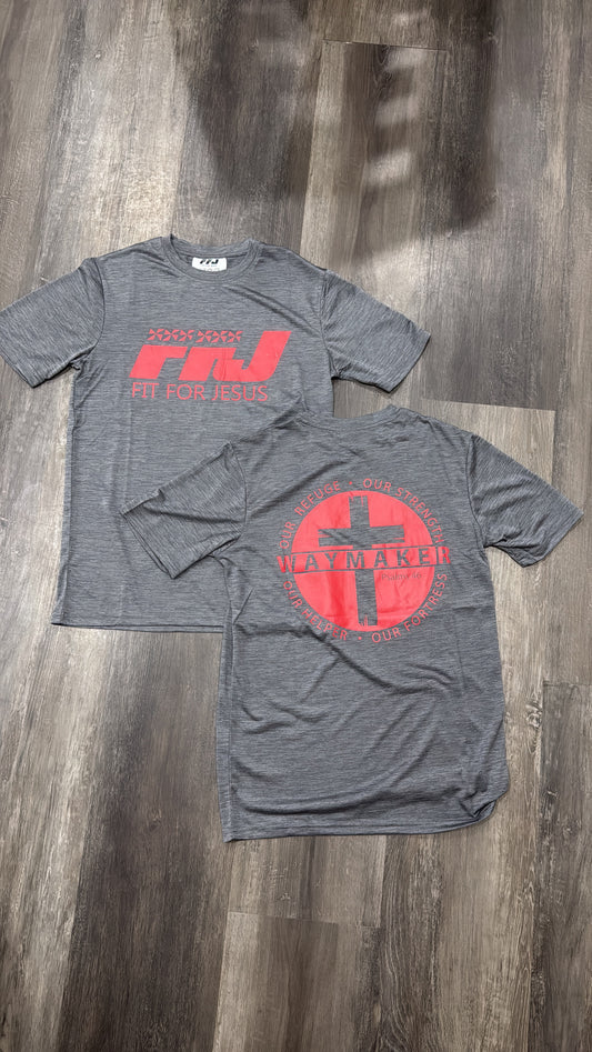 PSALM 46 | GREY TRAINING TEES
